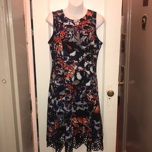 Donna Ricco • Floral Skater Dress • 12